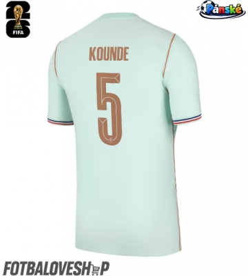 Francie Jules Kounde #5 Venkovní Dres MS 2026 Krátký Rukáv